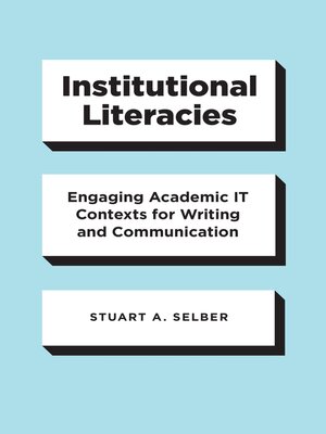 cover image of Institutional Literacies